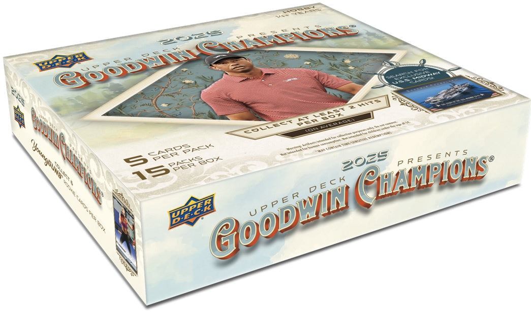 2025 Upper Deck Goodwin Champions Hobby Box (Canada Only)