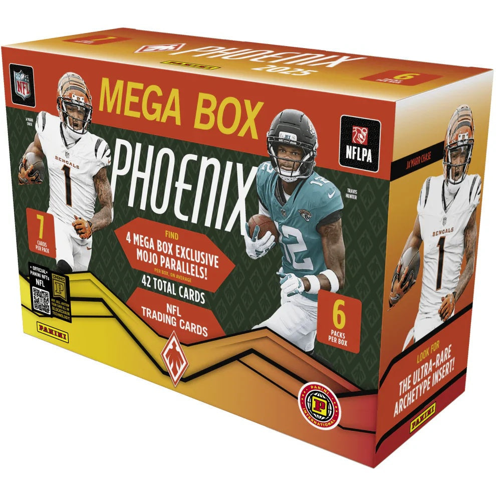 2025 Panini Phoenix Football International Mega Box