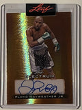 Floyd Mayweather Jr. - Autographed Memorabilia Signed Card Auto - Sports Card Single (Randomly Selected, May Not Be Pictured)