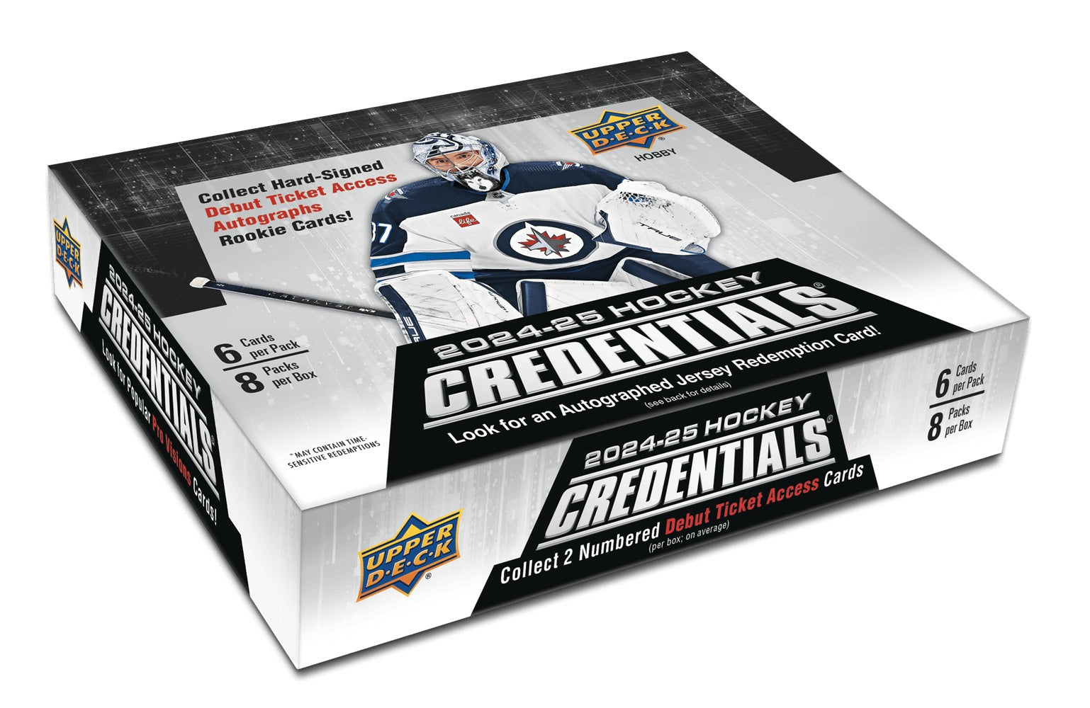 2024-25 Upper Deck Credentials Hockey Hobby Box (Canada Only)