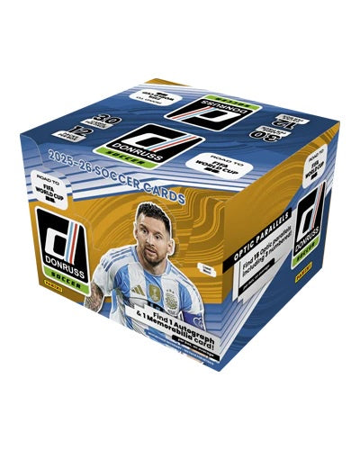 (Local Pick Up Only) 2025-26 Panini Donruss Road to FIFA World Cup Soccer Hobby Box