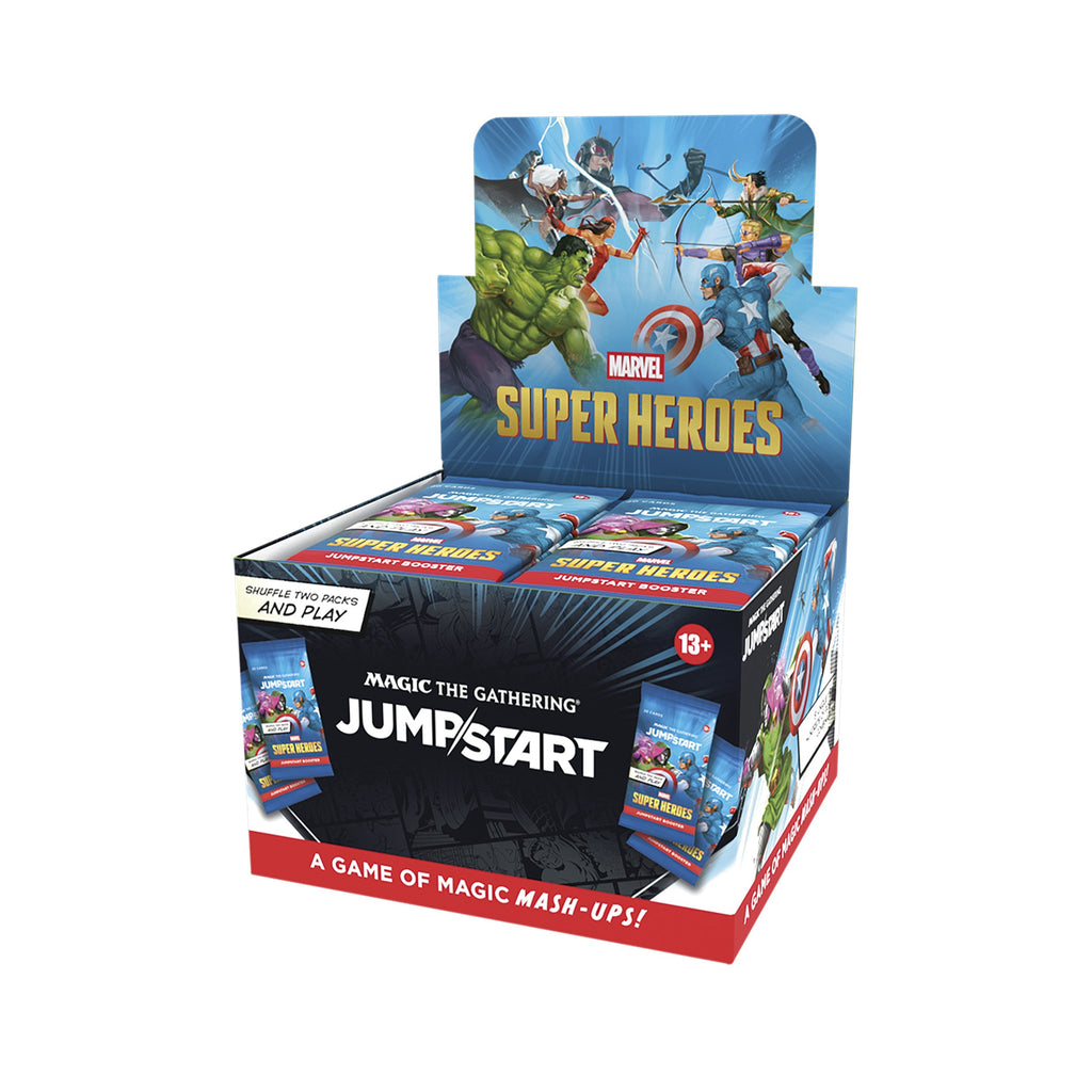 Magic the Gathering Marvel Super Heroes Jumpstart Booster Box