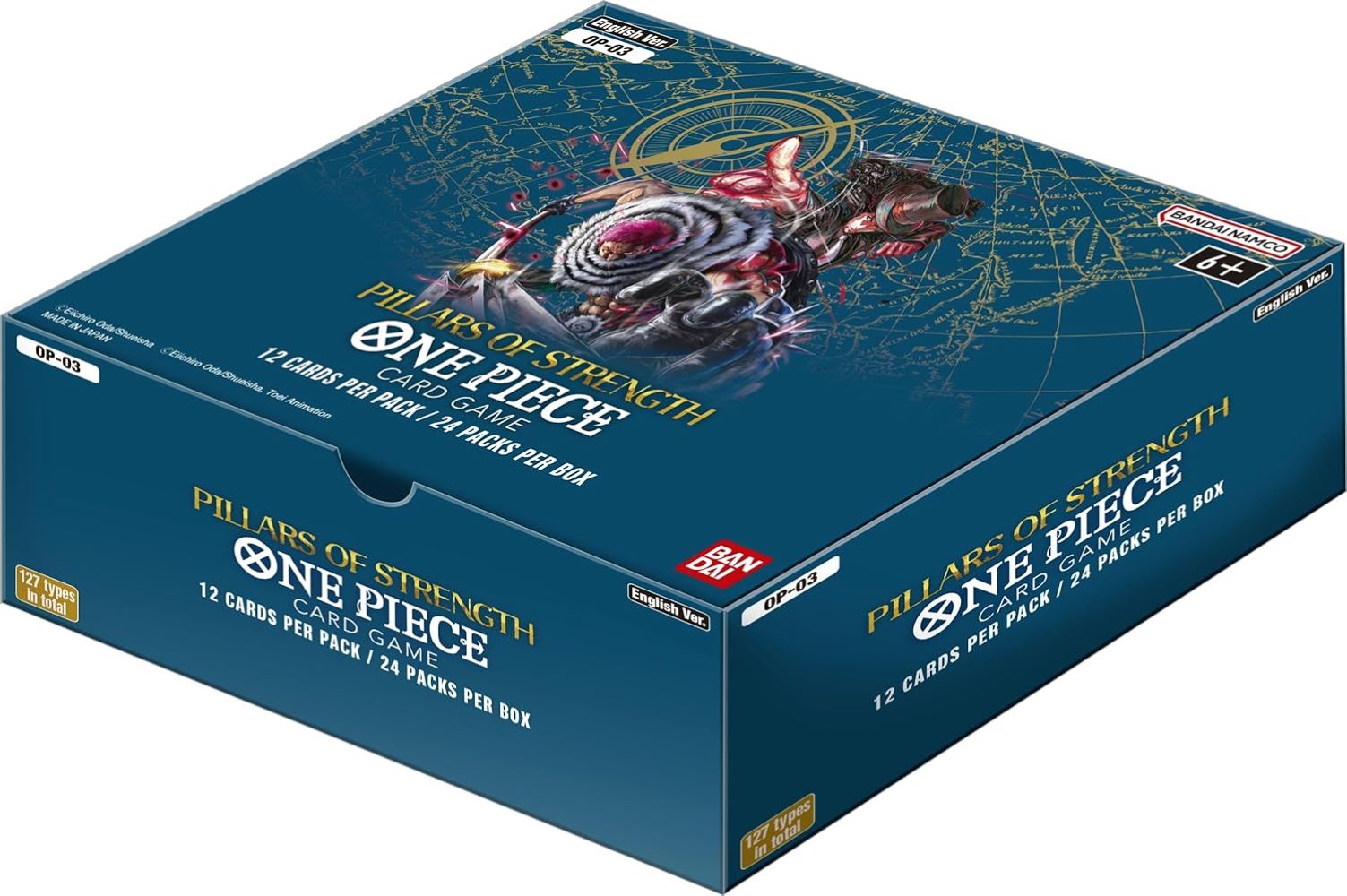One Piece TCG: Pillars of Strength Booster Box [OP-03]