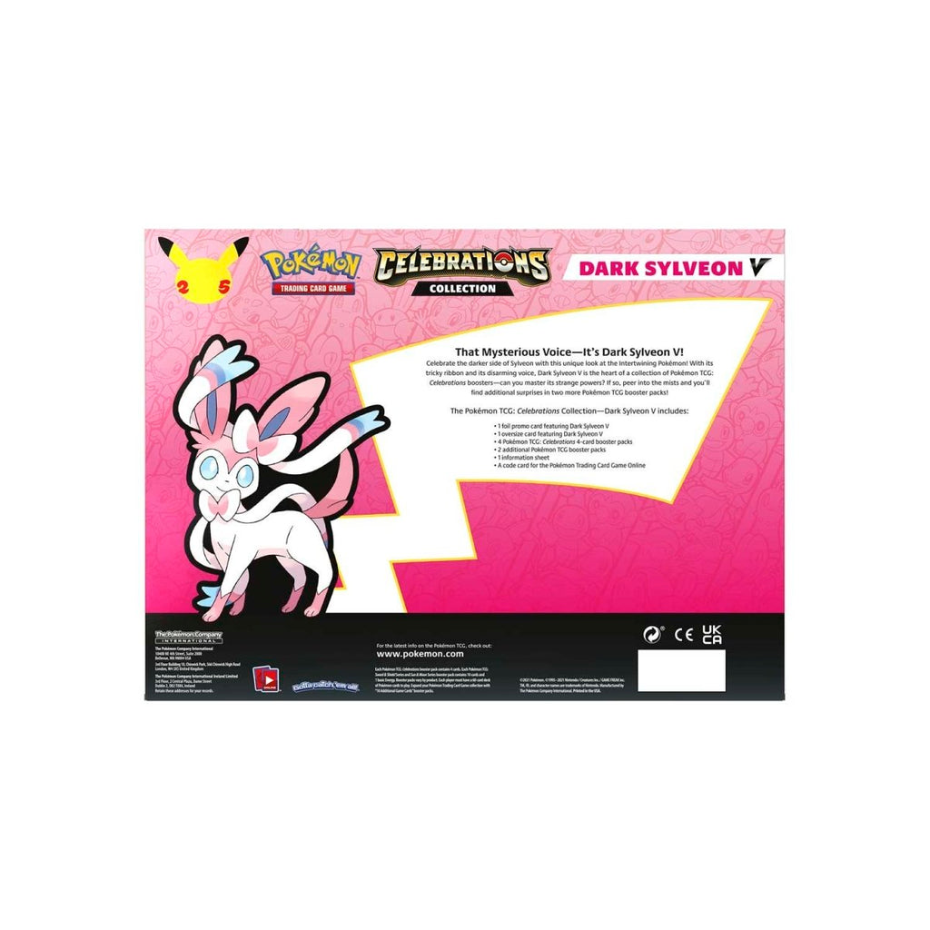 Pokemon: Celebrations Dark Sylveon V Box Set