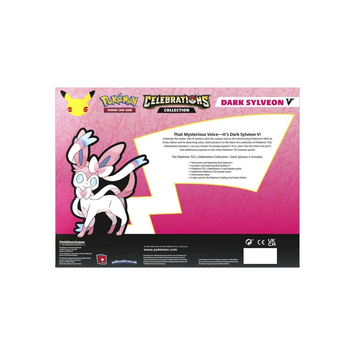 Pokemon: Celebrations Dark Sylveon V Box Set