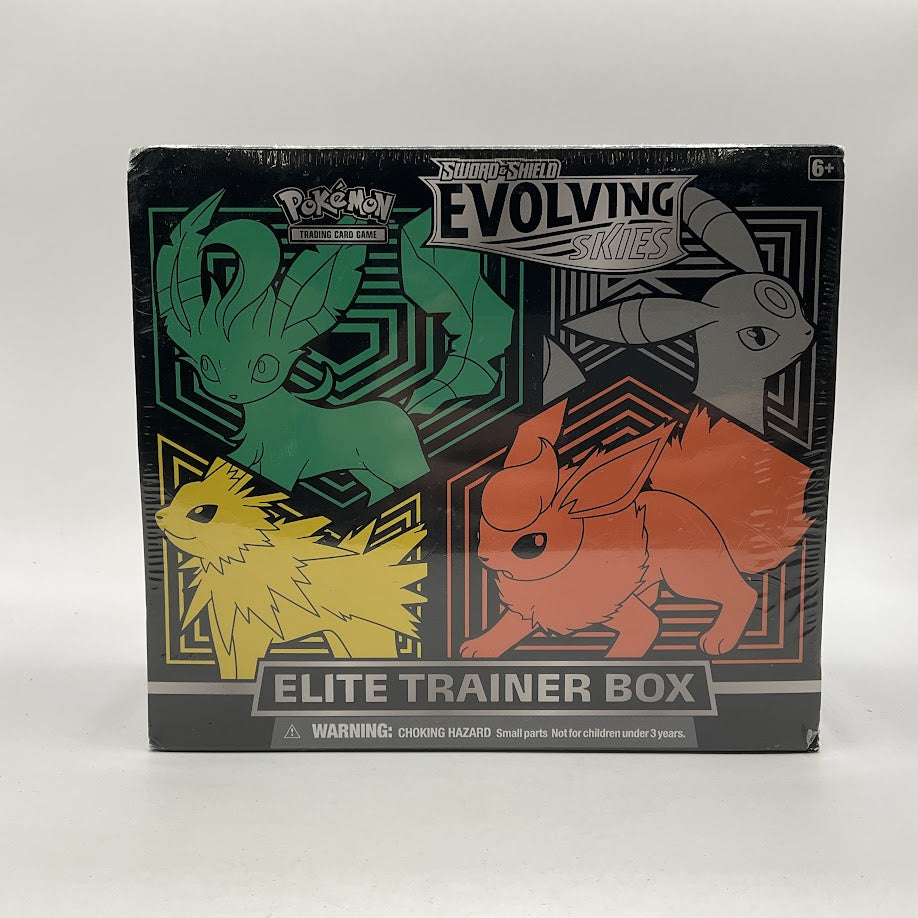 Pokemon: Sword & Shield Evolving Skies Elite Trainer Box [Leafeon/Umbreon/Jolteon/Flareon] #1 *See Pictures for Condition*