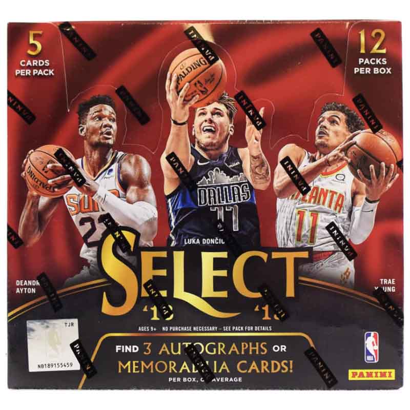 2018/19 Panini Select Basketball Hobby Box