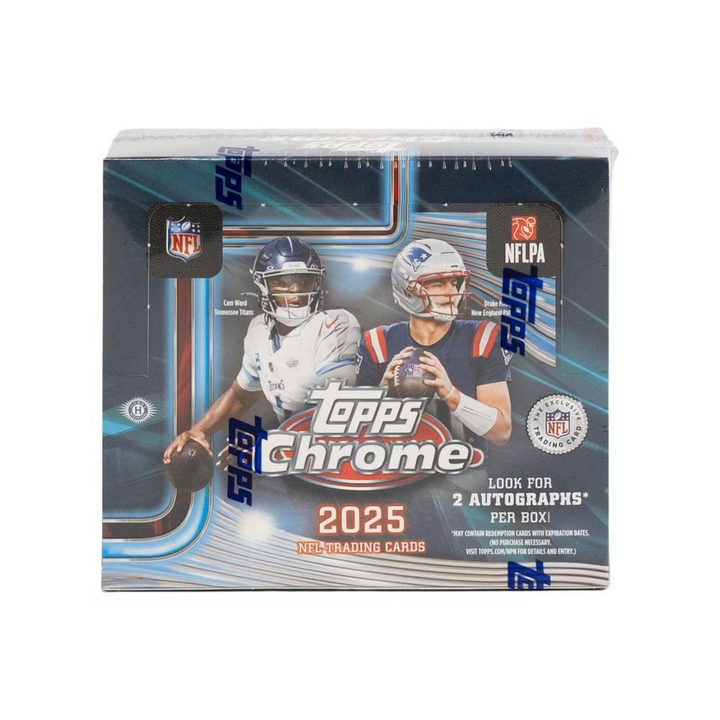 2025 Topps Chrome Football Jumbo Box