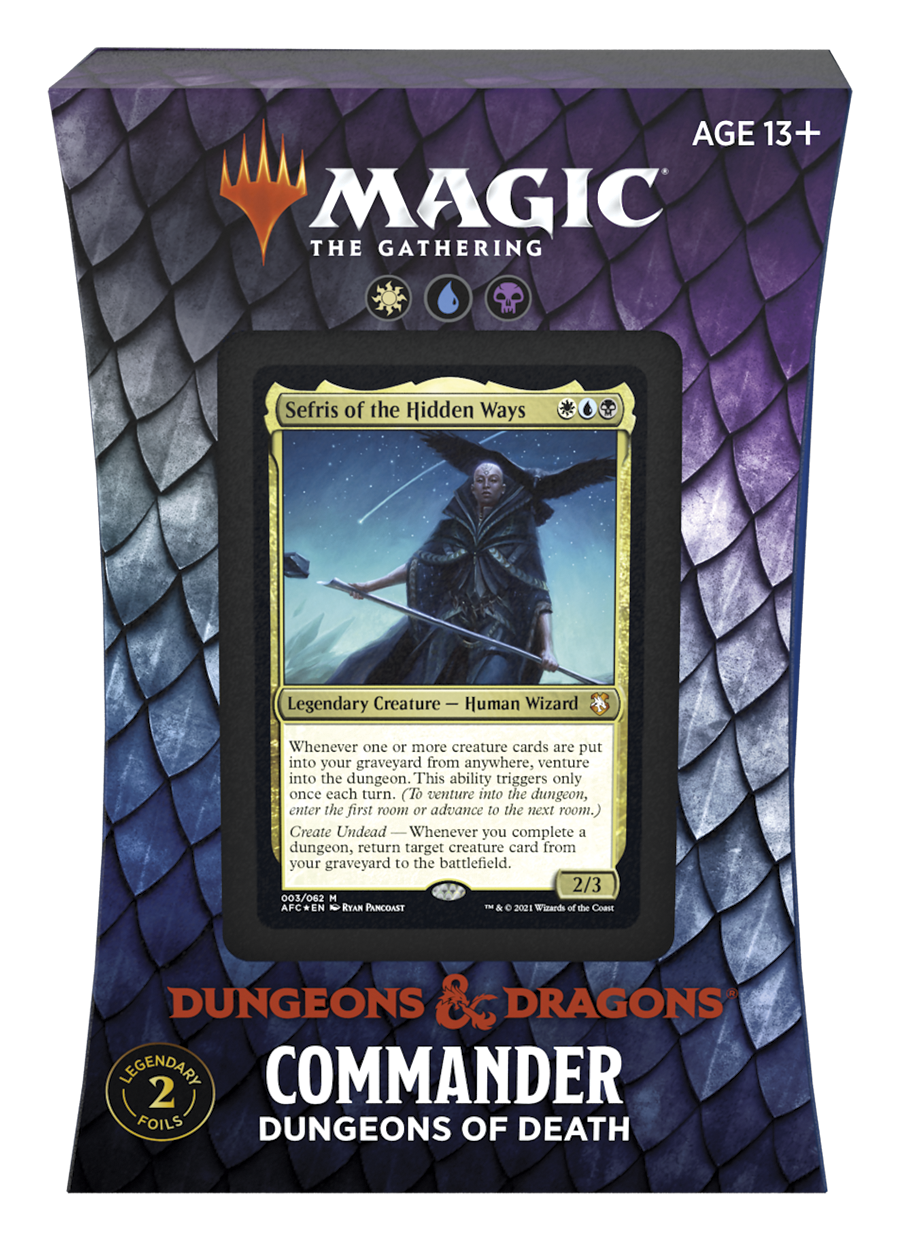 Dungeons & Dragons: Adventures in the Forgotten Realms - Commander Deck Display