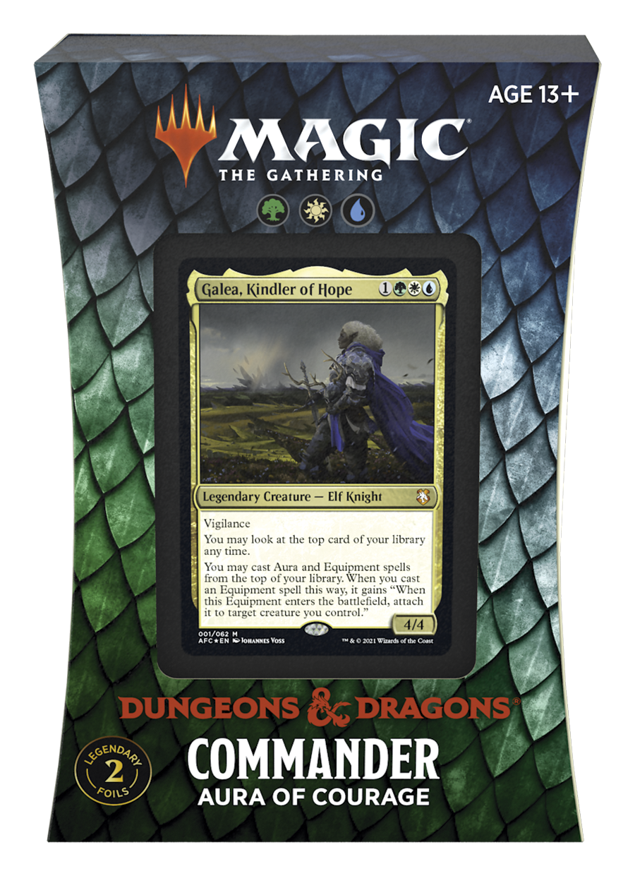 Dungeons & Dragons: Adventures in the Forgotten Realms - Commander Deck Display