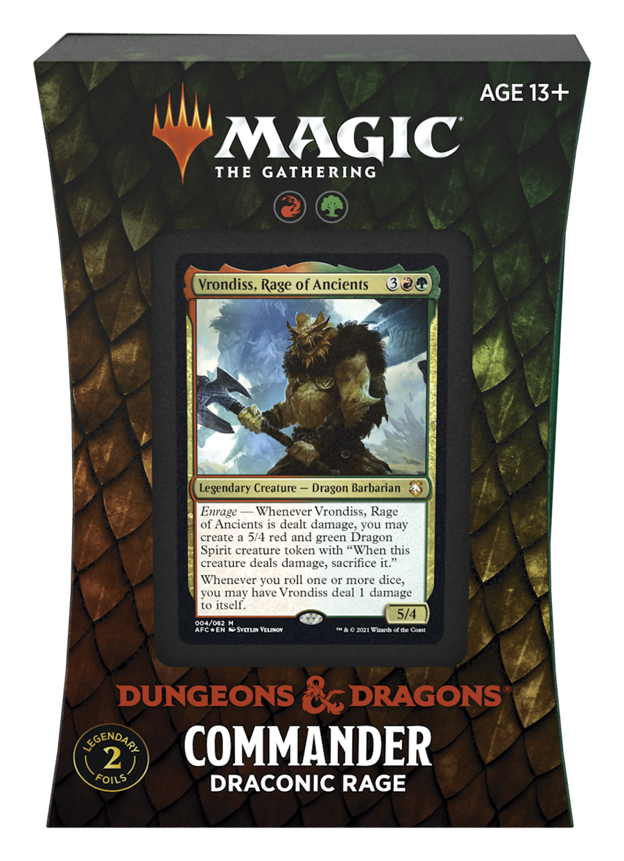 Dungeons & Dragons: Adventures in the Forgotten Realms - Commander Deck Display