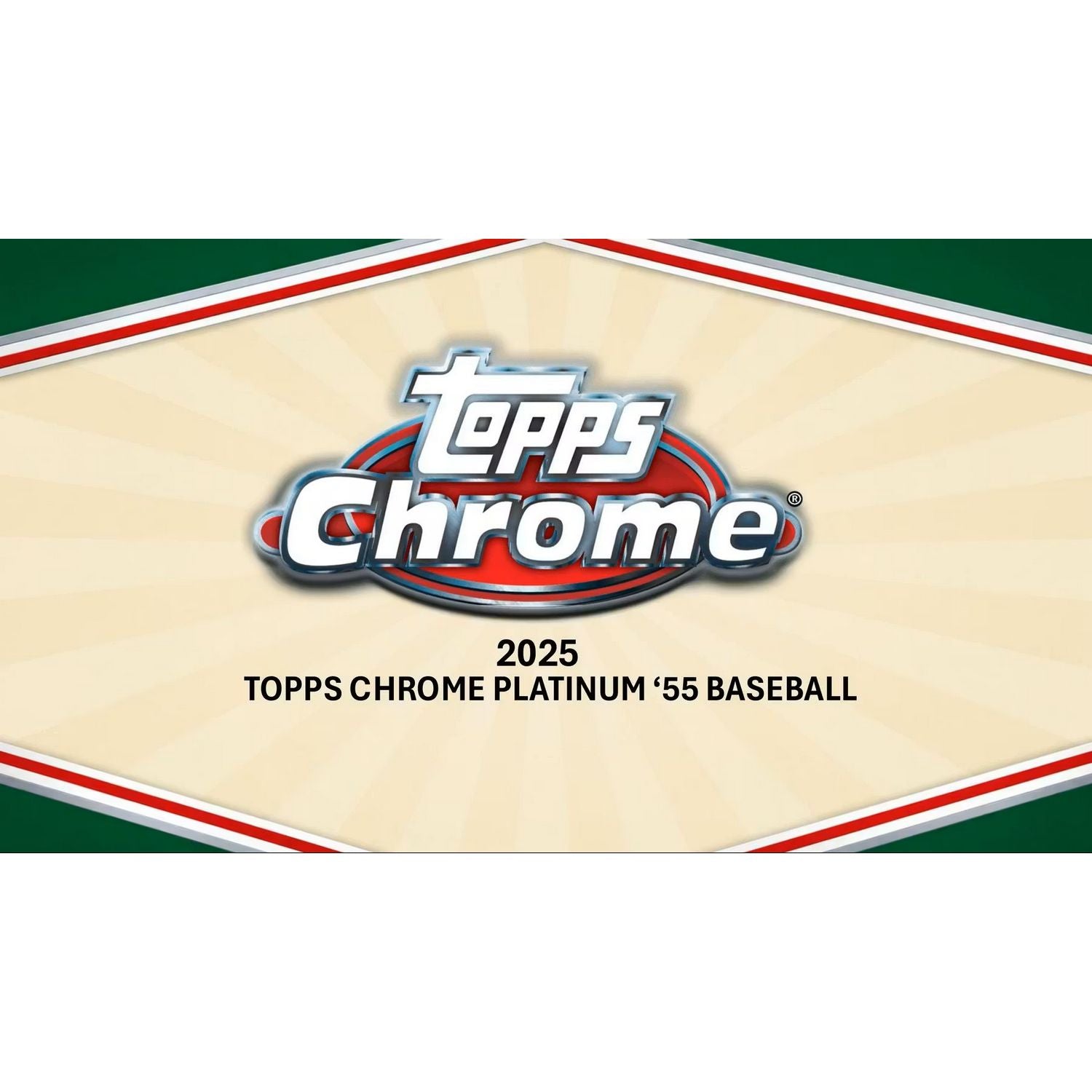 2025 Topps Chrome Platinum '55 Baseball Hobby Box
