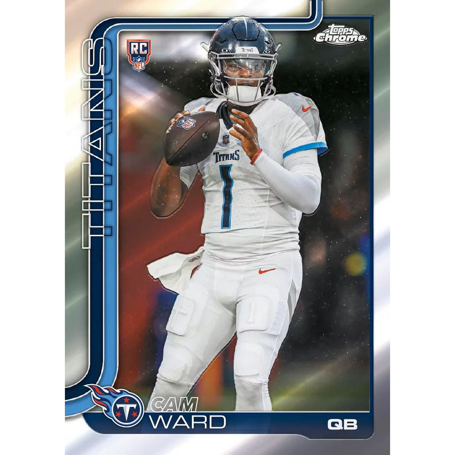 2025 Topps Chrome Football Jumbo Box
