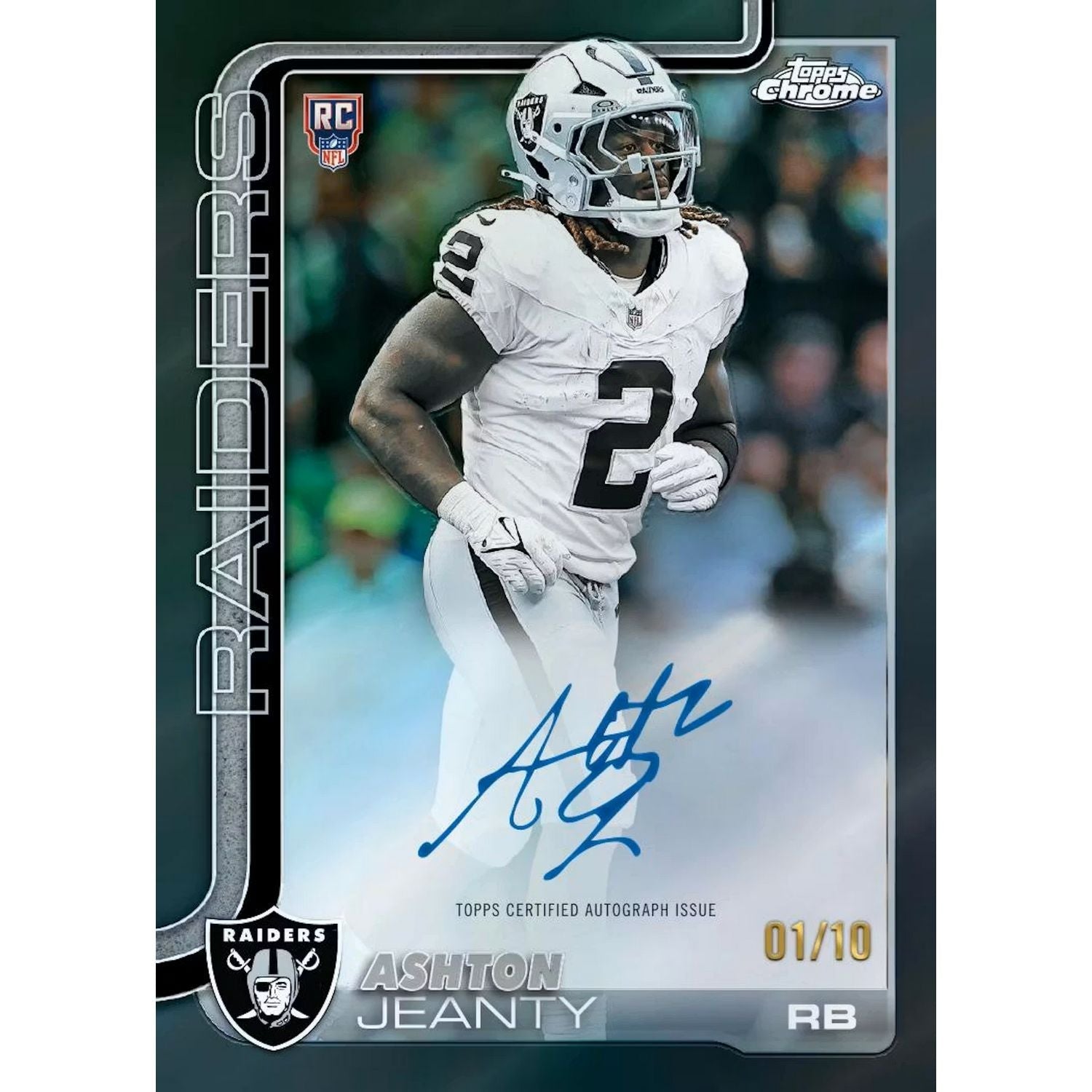 2025 Topps Chrome Football Jumbo Box