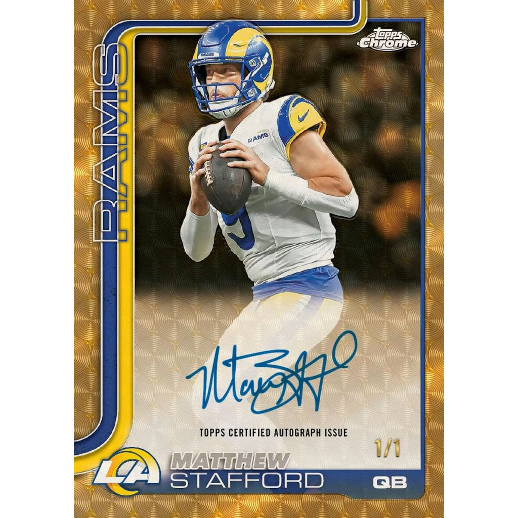 2025 Topps Chrome Football Jumbo Box