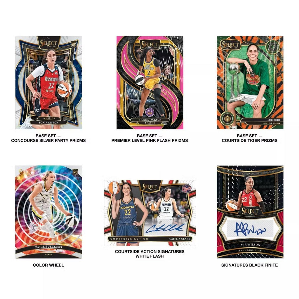 2025 Panini Select WNBA Basketball Blaster 20-Box Case