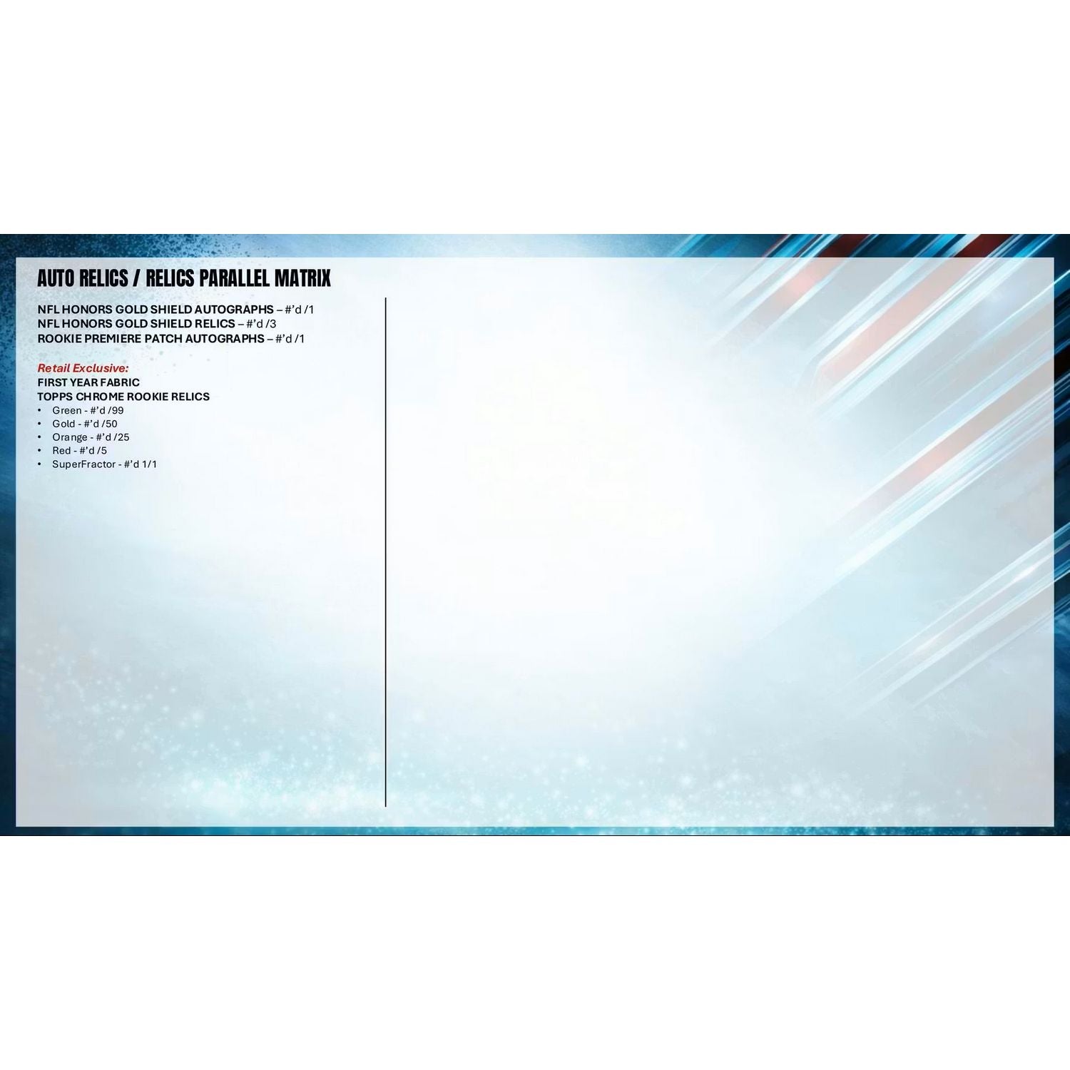 2025 Topps Chrome Football Jumbo Box