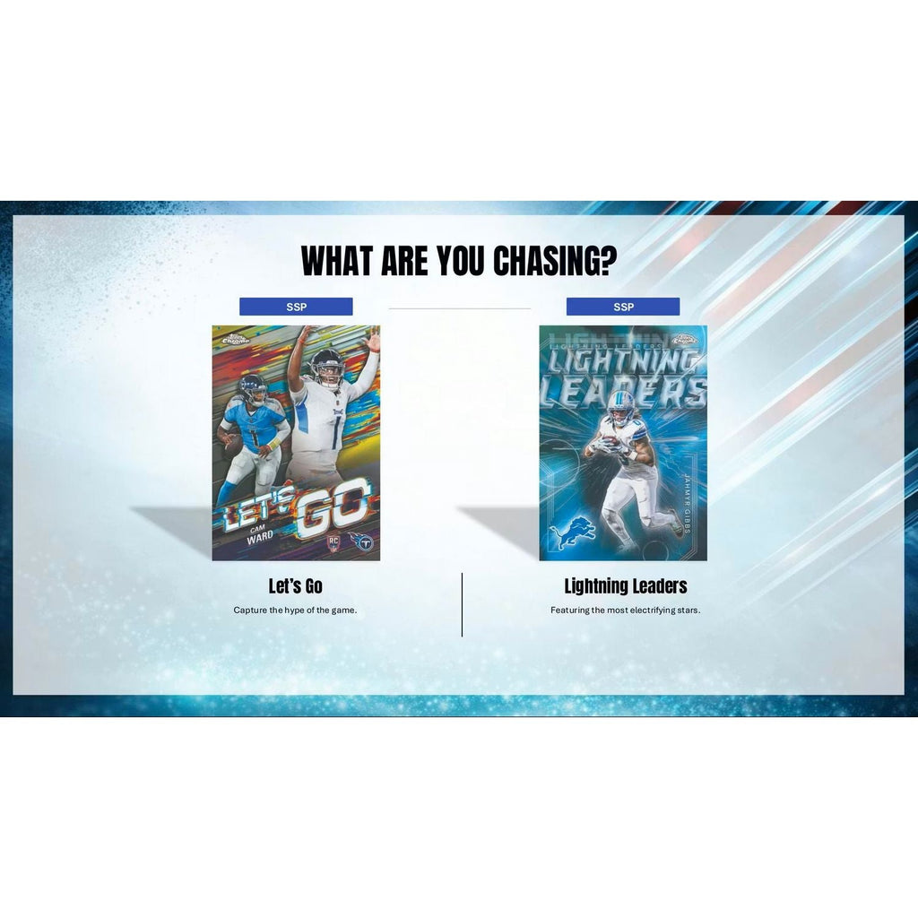 2025 Topps Chrome Football Jumbo Box