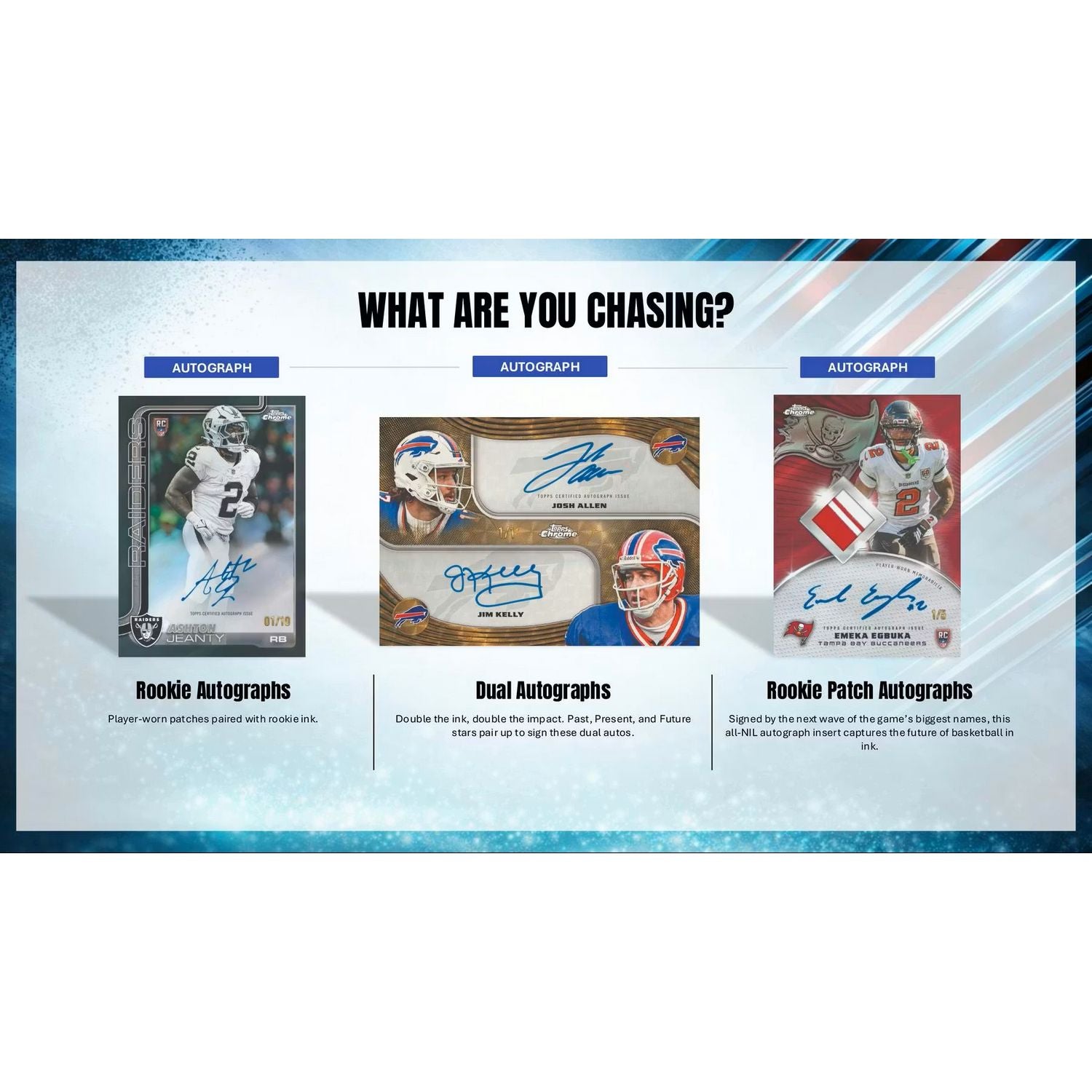 2025 Topps Chrome Football Jumbo Box