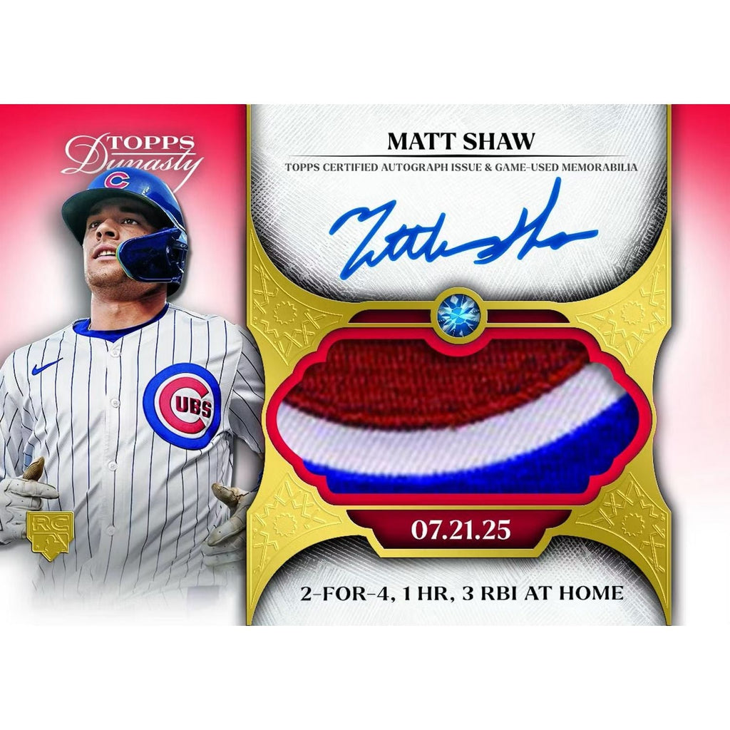 2025 Topps Dynasty Baseball Hobby 5-Box Case