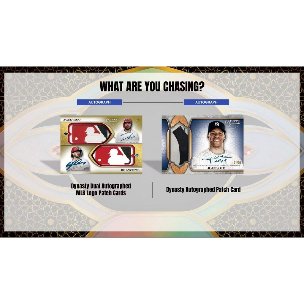 2025 Topps Dynasty Baseball Hobby 5-Box Case