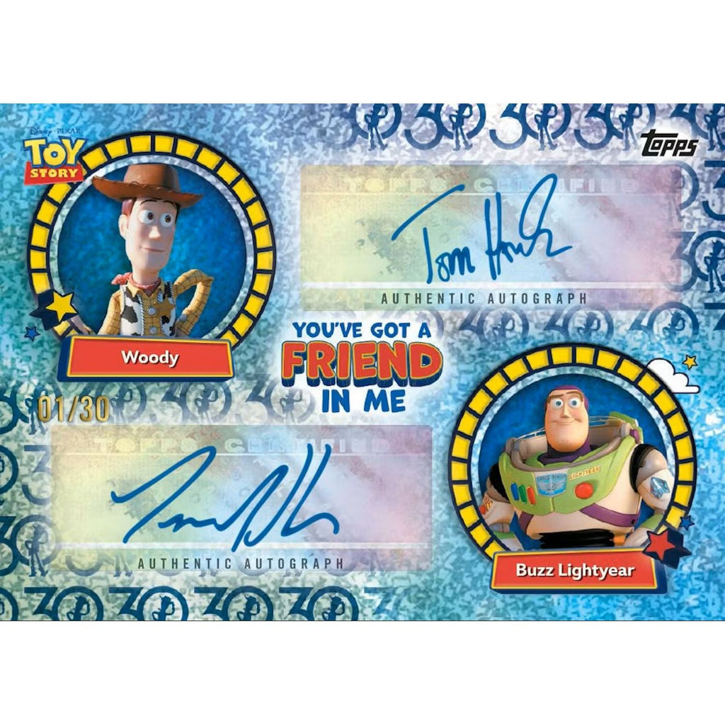 2025 Topps Pixar Crystal 30 Years of Toy Story Hobby Box