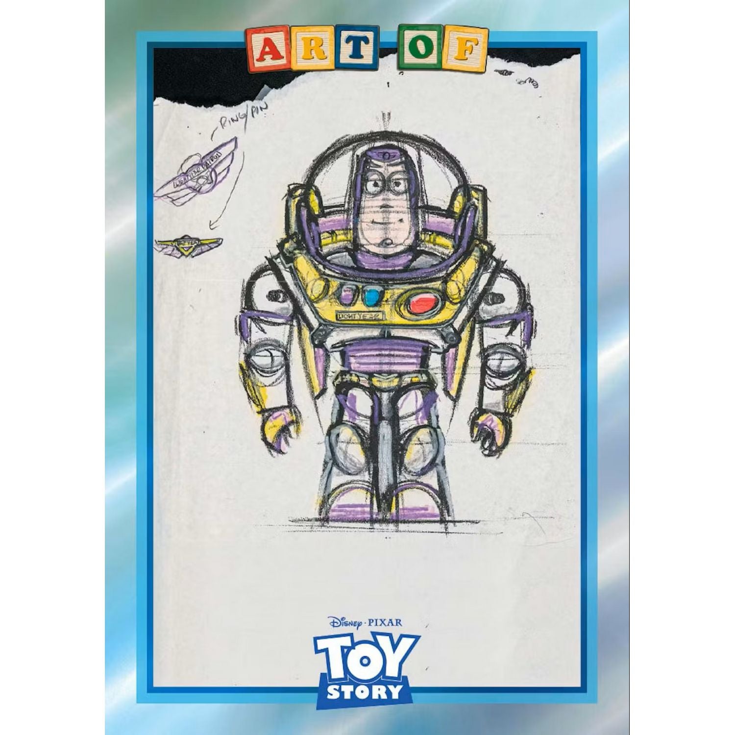 2025 Topps Pixar Crystal 30 Years of Toy Story Hobby Box