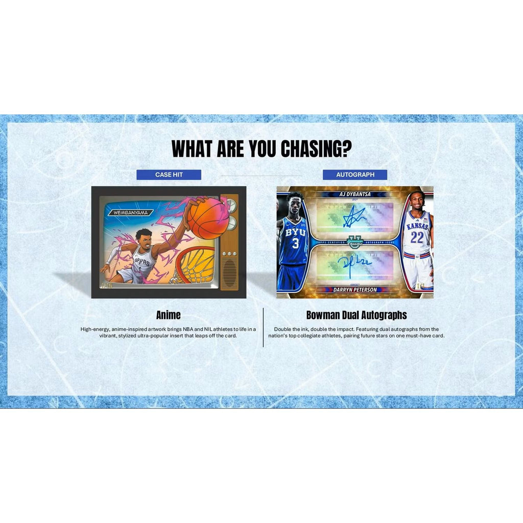 2025/26 Bowman Basketball Hobby Box