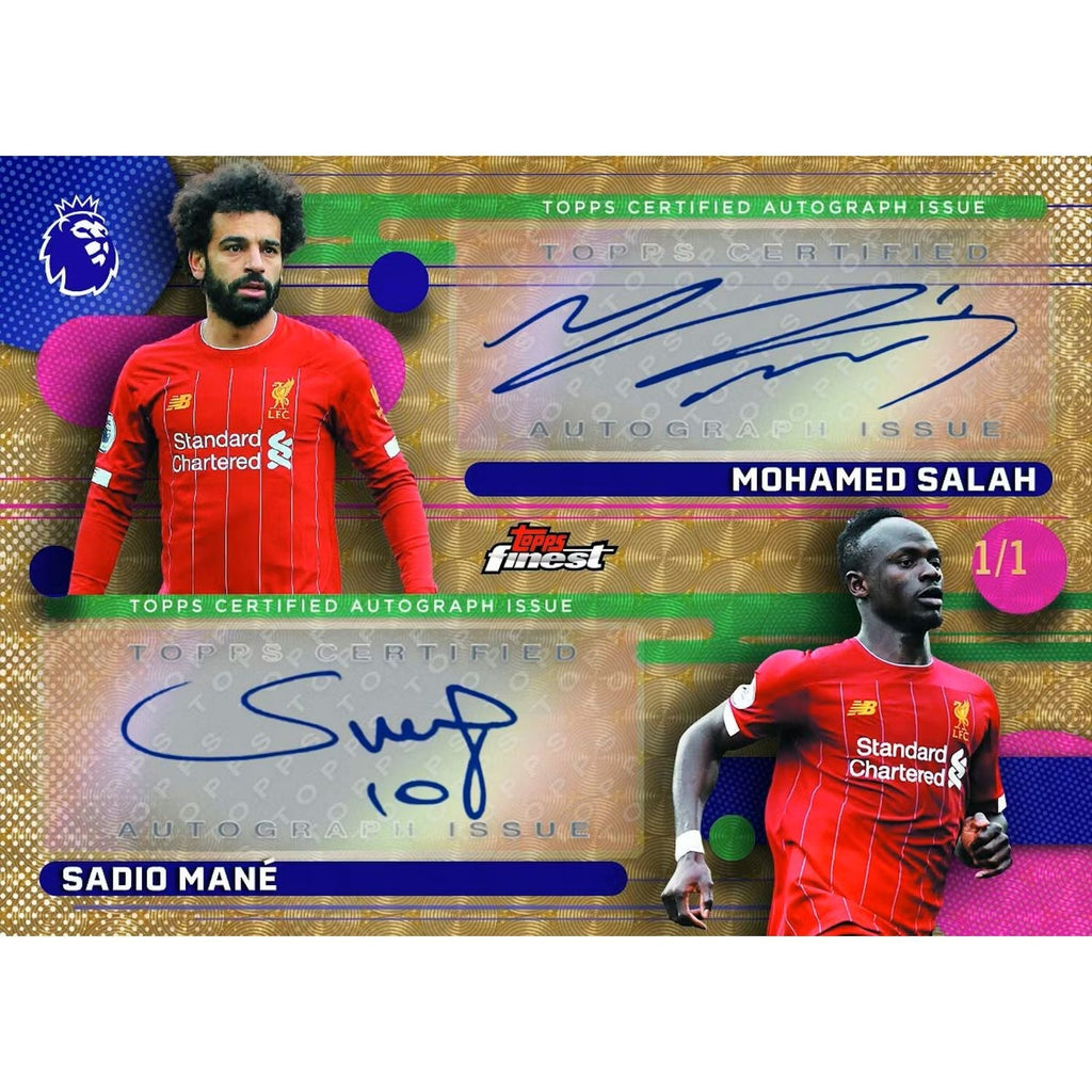 2026 Topps Finest Premier League EPL Soccer Hobby Box