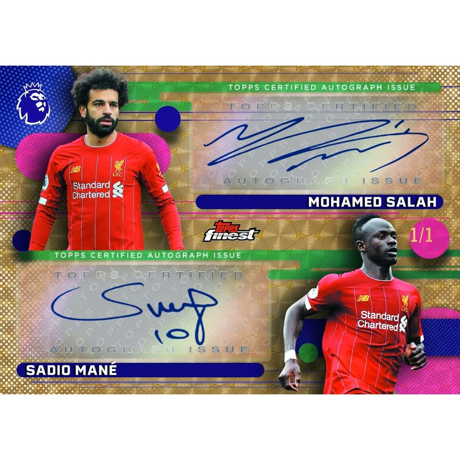 2026 Topps Finest Premier League EPL Soccer Hobby Box