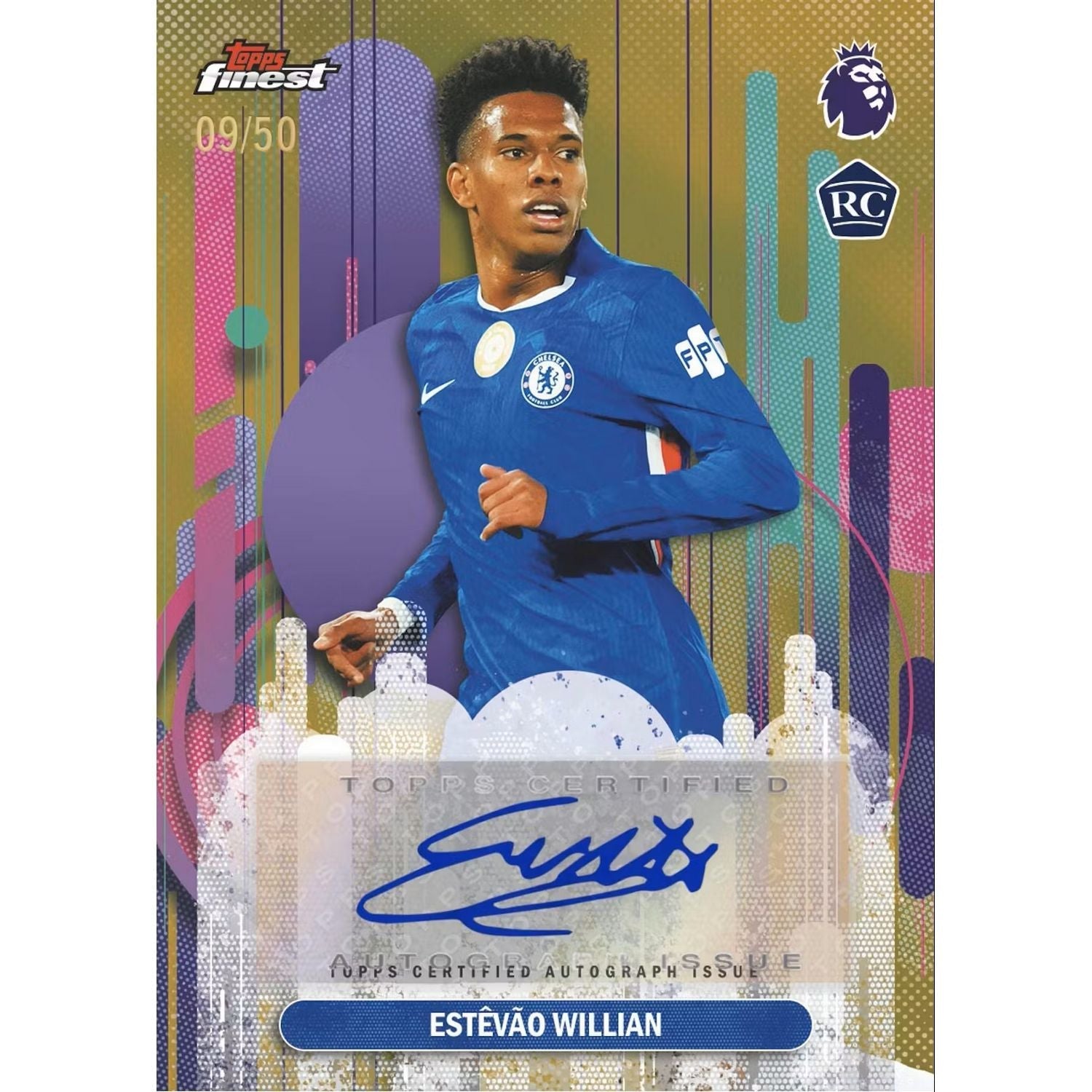 2026 Topps Finest Premier League EPL Soccer Hobby Box
