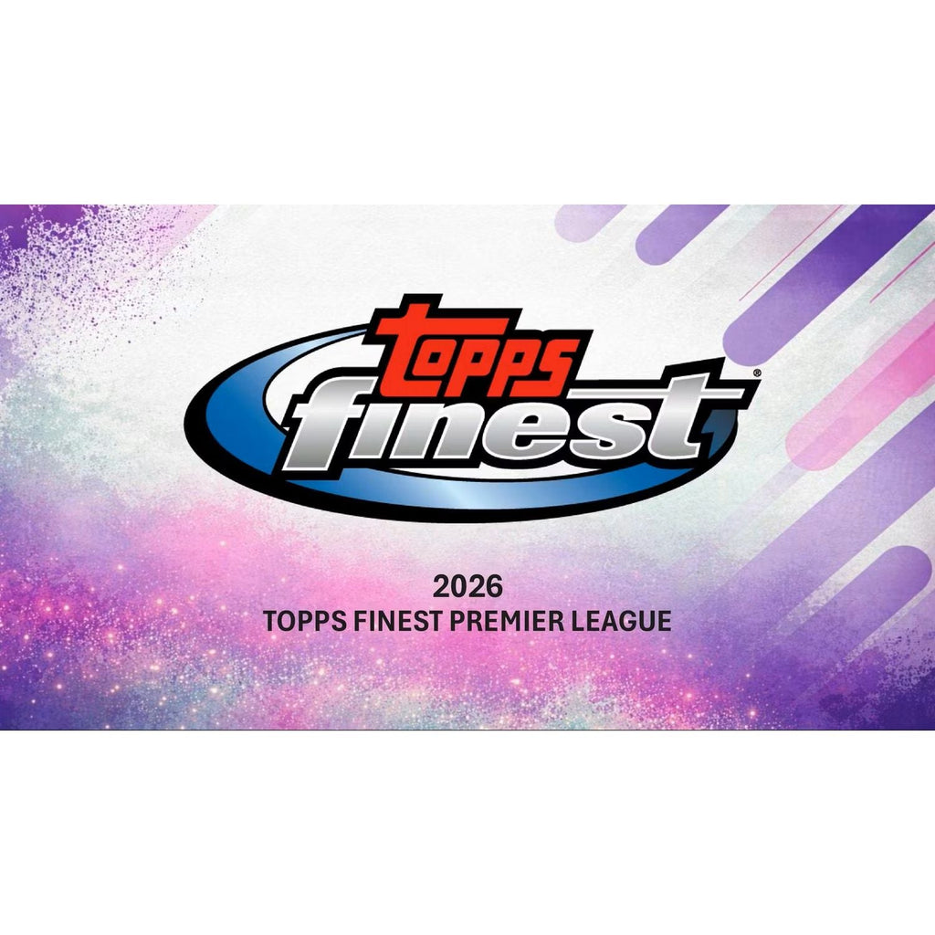 2026 Topps Finest Premier League EPL Soccer Hobby Box