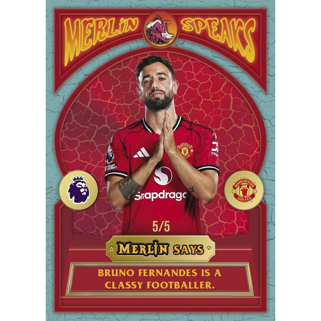 2025-26 Topps Merlin Premier League EPL Soccer Hobby Box