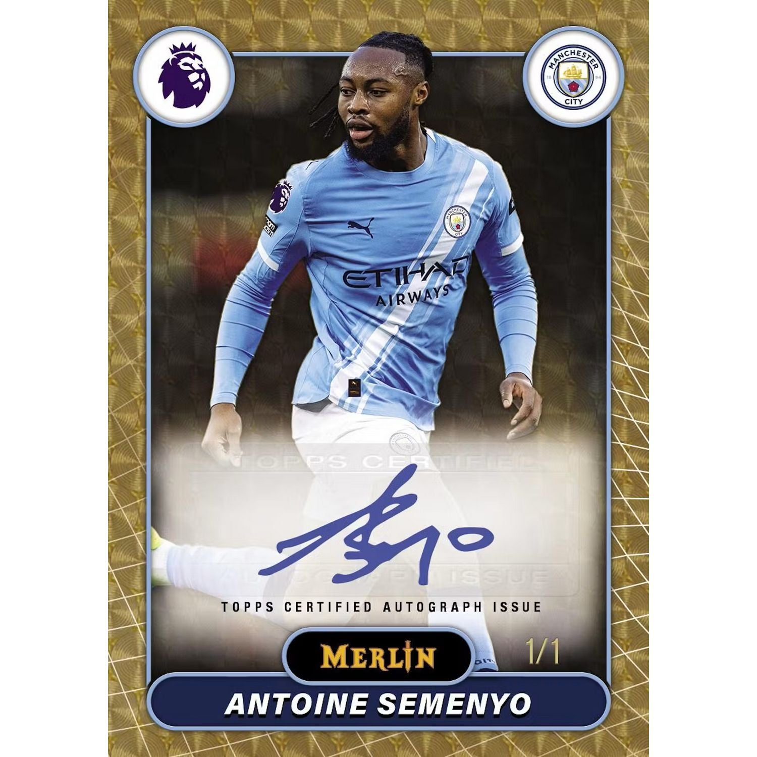 2025-26 Topps Merlin Premier League EPL Soccer Hobby Box