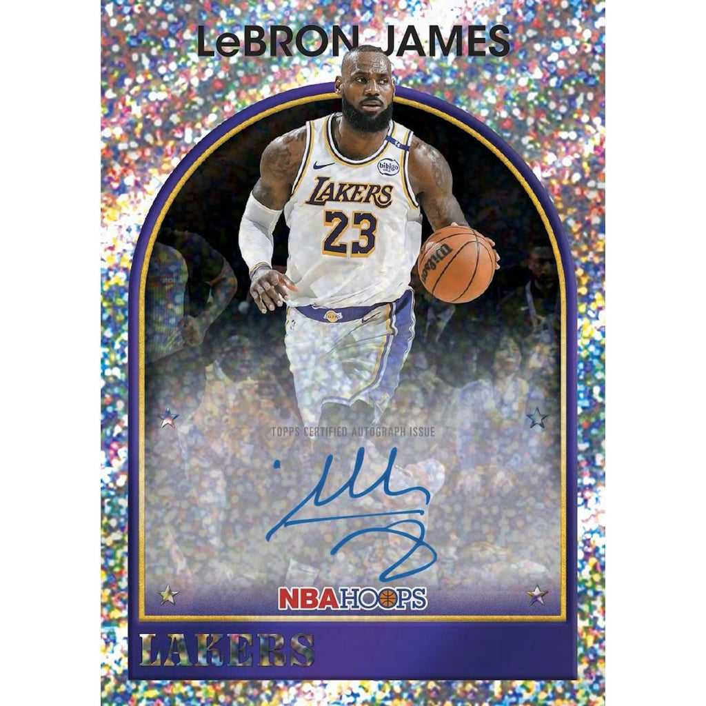 2025-26 Topps NBA Hoops Basketball Hobby Box