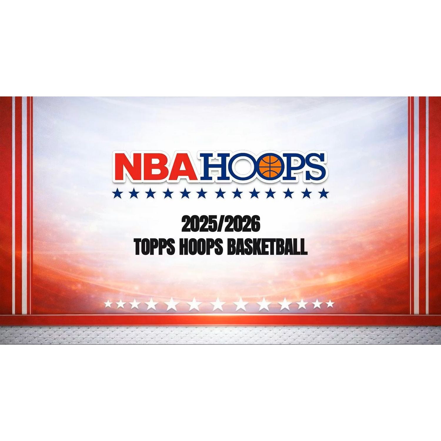 2025-26 Topps NBA Hoops Basketball Hobby Box