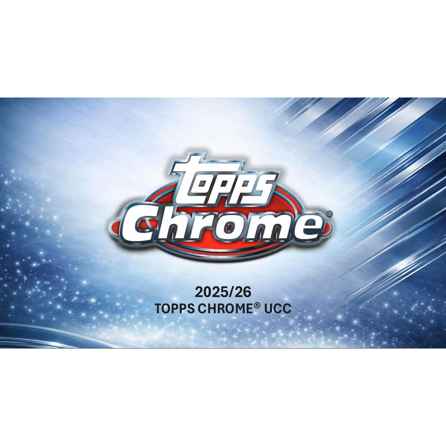 2025-26 Topps Chrome UEFA Club Competitions Soccer Breaker’s Delight 6-Box Case
