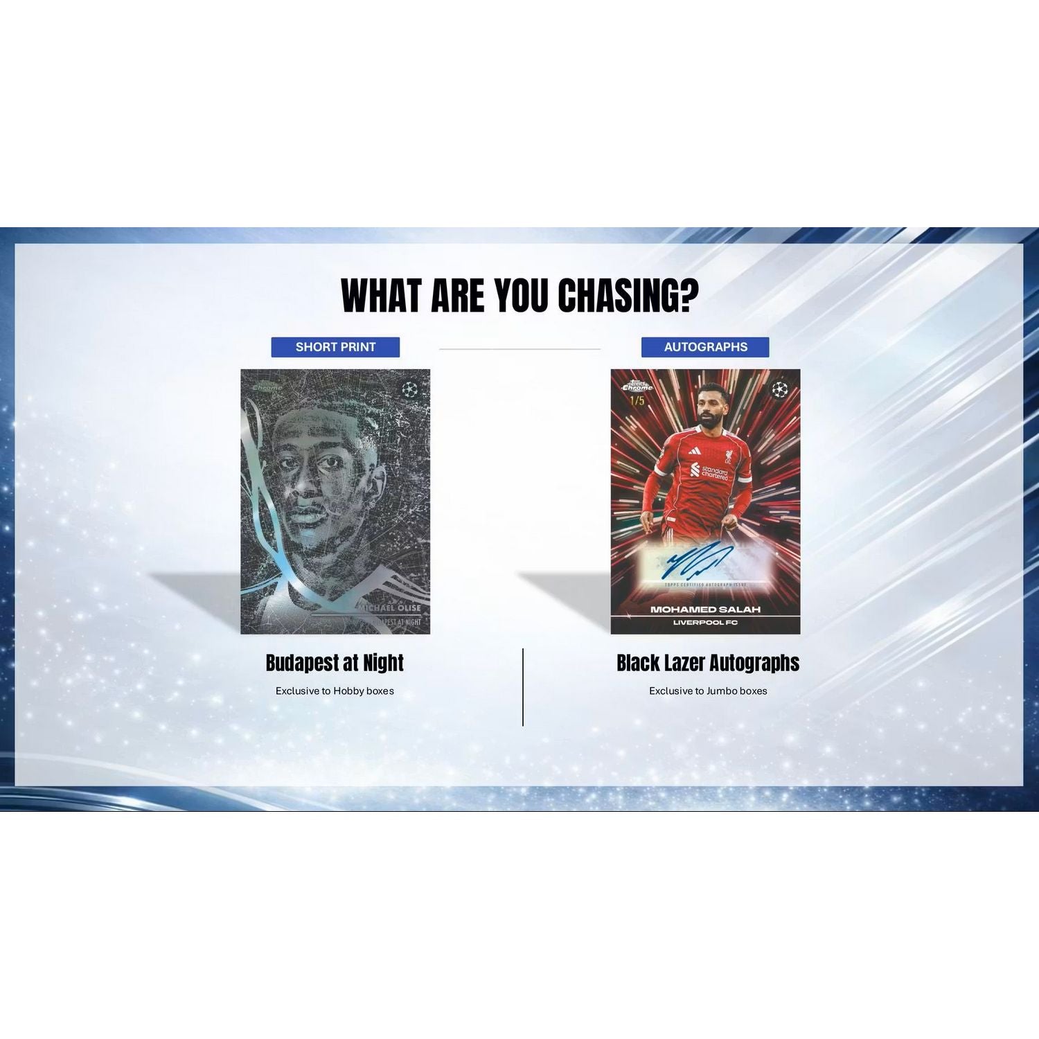 2025-26 Topps Chrome UEFA Club Competitions Soccer Breaker’s Delight 6-Box Case