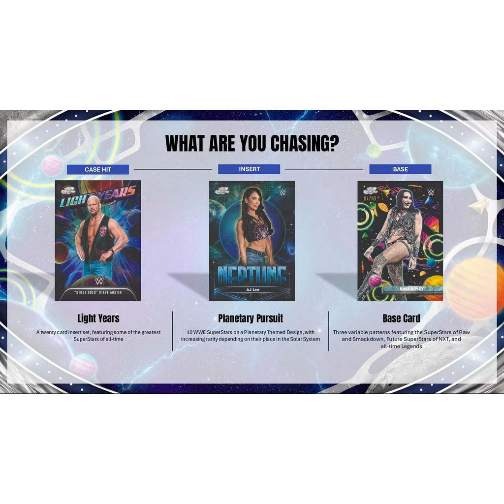 2026 Topps Cosmic Chrome WWE Wrestling Hobby Box