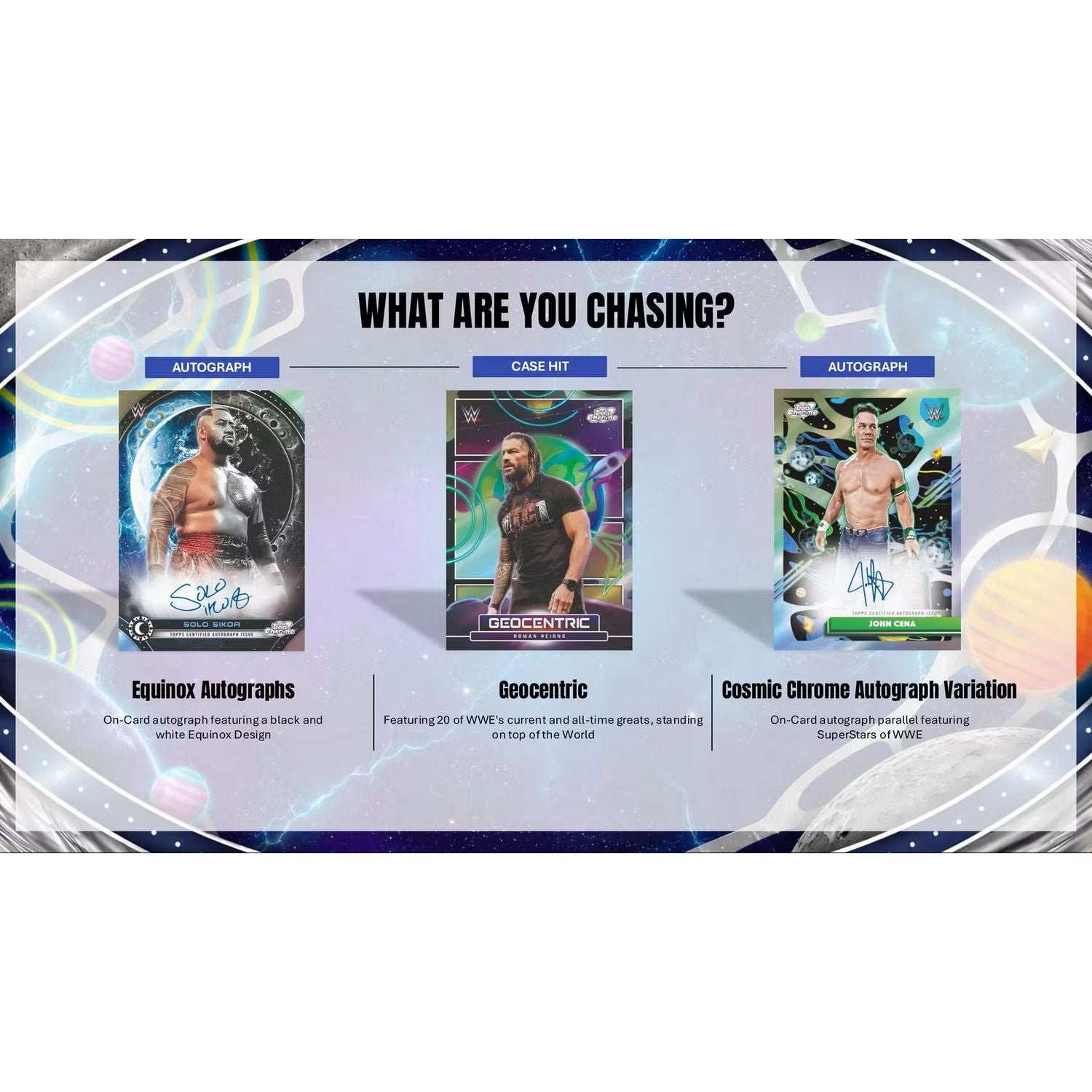 2026 Topps Cosmic Chrome WWE Wrestling Hobby Box