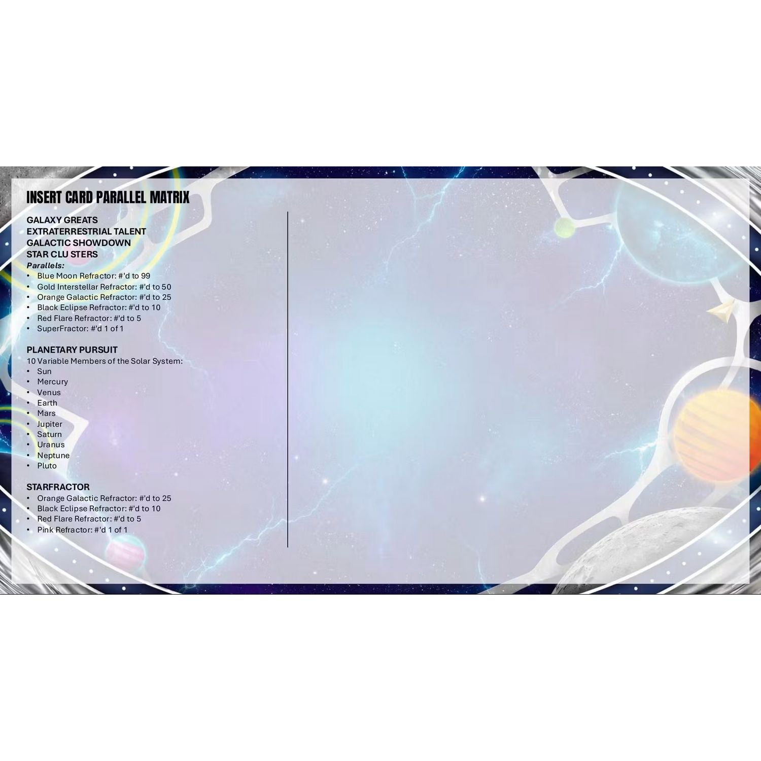 2026 Topps Cosmic Chrome WWE Wrestling Hobby Box