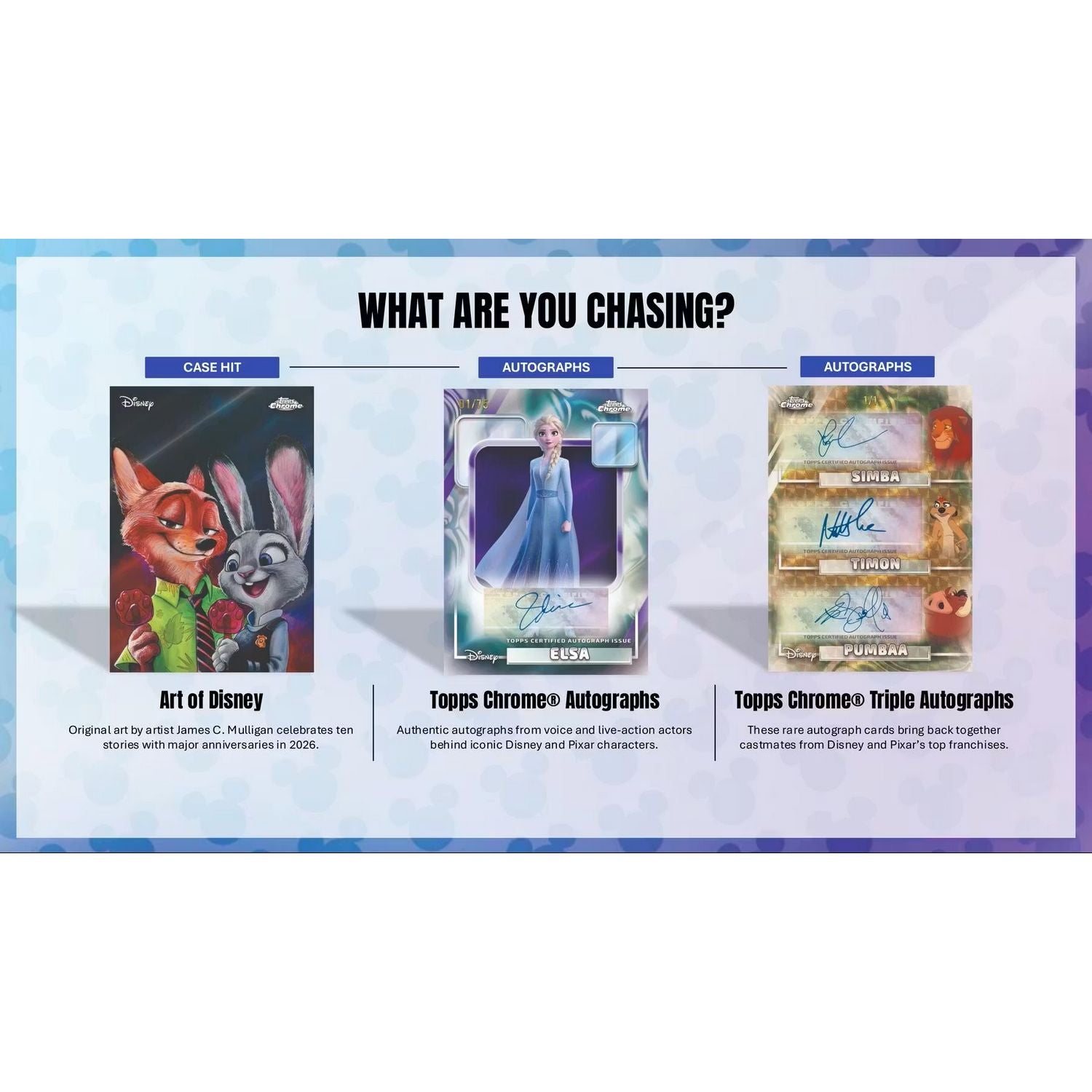 2026 Topps Disney Chrome Hobby Box