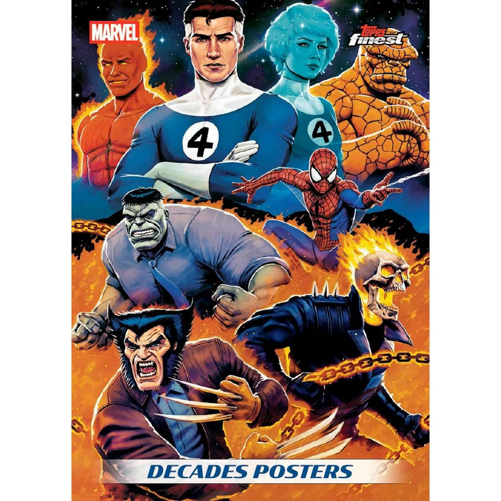 2026 Topps Finest: Fantastic Four 65th Anniversary Hobby Box
