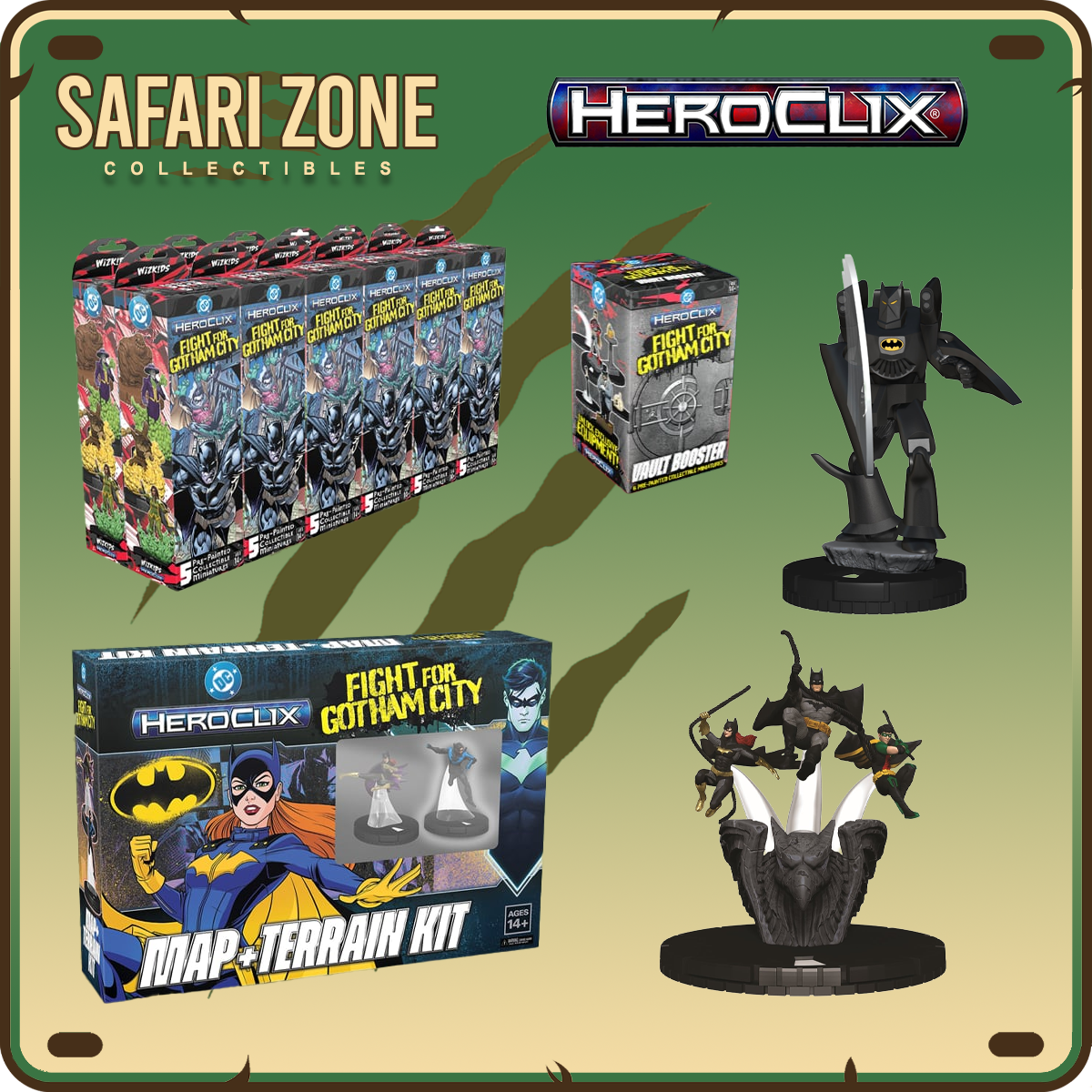 DC HeroClix: Fight for Gotham City Savage Bundle (TBD) Preorder