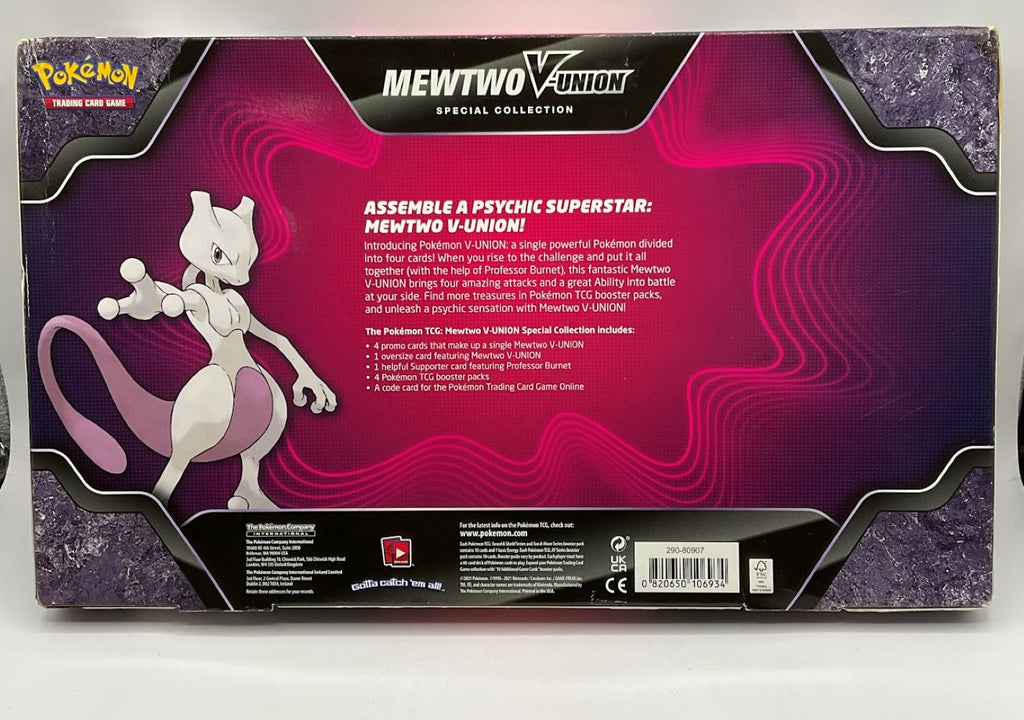 Pokemon: Mewtwo V-Union Special Collection #2 *See Pictures for Condition*