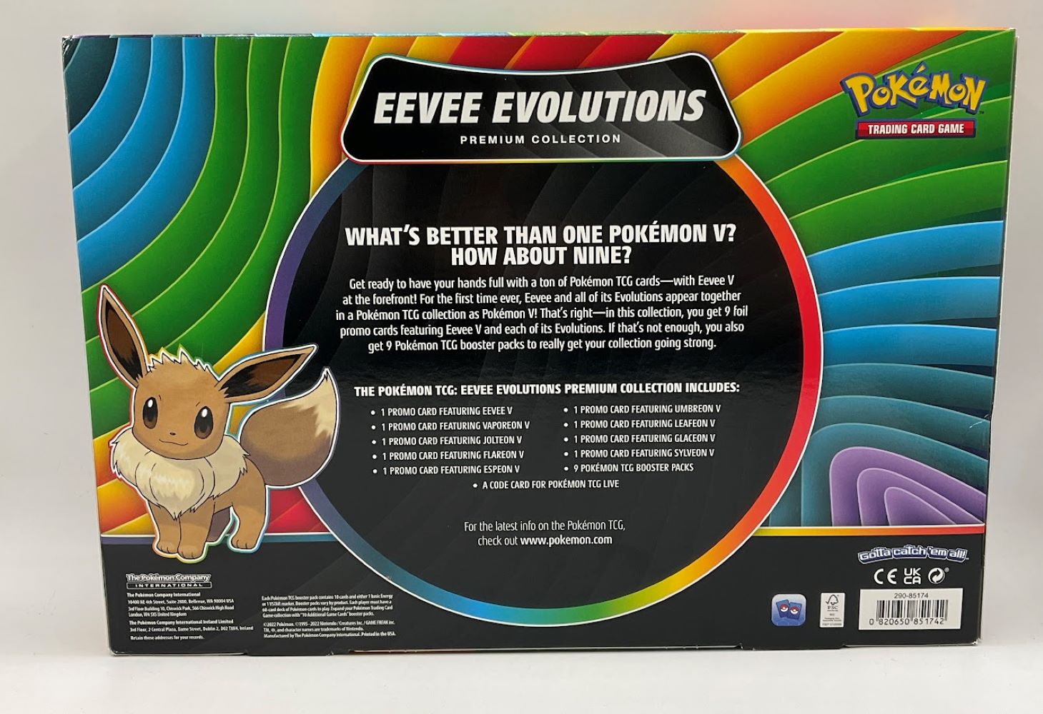 Pokemon: Eevee Evolutions Premium Collection #1 *See Pictures for Condition*