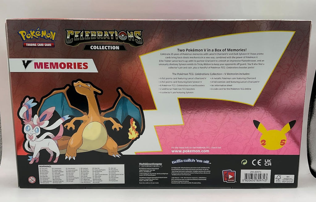 Pokemon: Celebrations Special Collection V Memories #2 *See Pictures for Condition*
