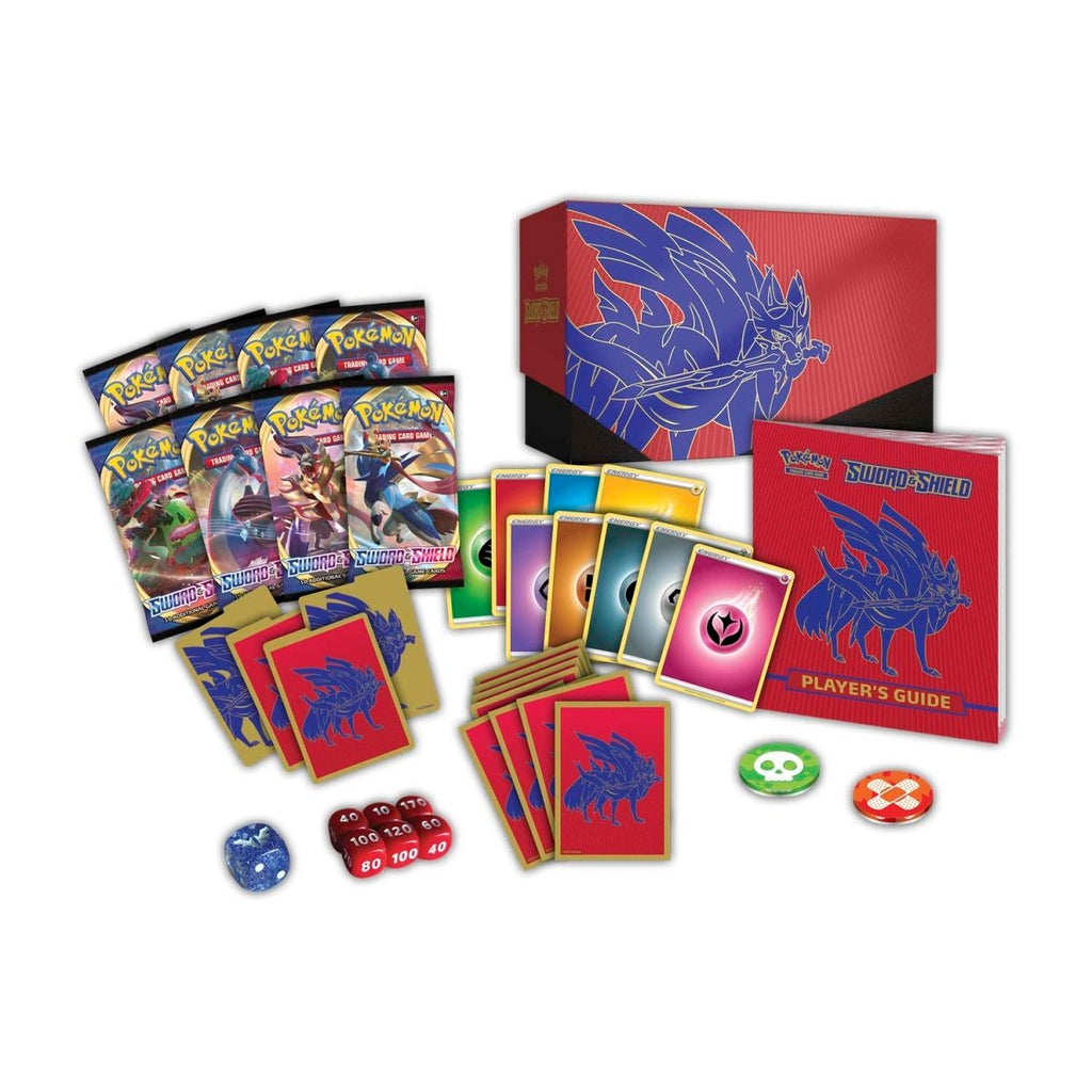 Pokemon: Sword & Shield Base Set Elite Trainer Box [Zacian]