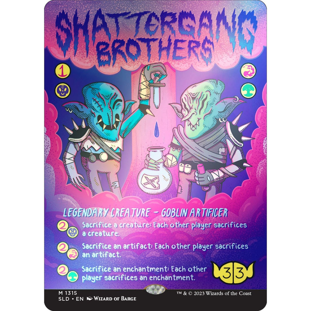 Magic the Gathering: Goblin & Squabblin' Secret Lair Drop Series [Rainbow Foil Edition]