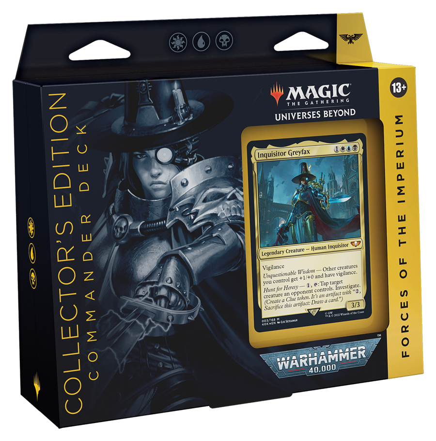 Universes Beyond: Warhammer 40,000 - Commander Deck (Forces of the Imperium - Collector's Edition)